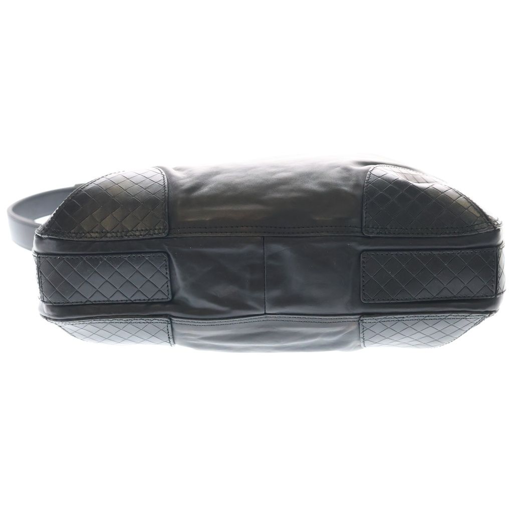 Bottega Veneta Intrecciato Shoulder Back Black Leather — view 4