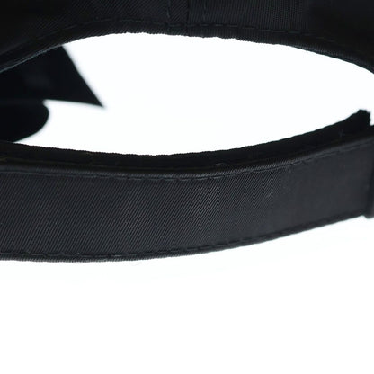 Prada Logo Embroidery Nylon Cap Black — view 5