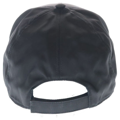 Prada Logo Embroidery Nylon Cap Black — view 2