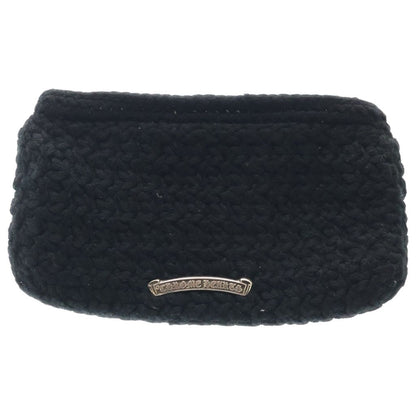 Chrome Hearts Cashmere Zpr Chg Purse Change Pass Crochet Wallet with Cross — view 2