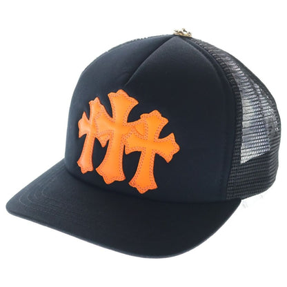 Chrome Hearts Cross Patch Mesh Truck Khaki Cap