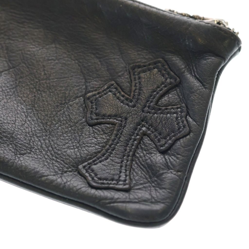 Chrome Hearts Zpr Chng Purse Change Cross Patch Daga Zip Coin Case — view 6