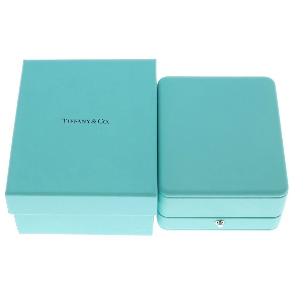 Tiffany & Co Fleur de Lis Key Diamond Pendant Chain Silver — view 6