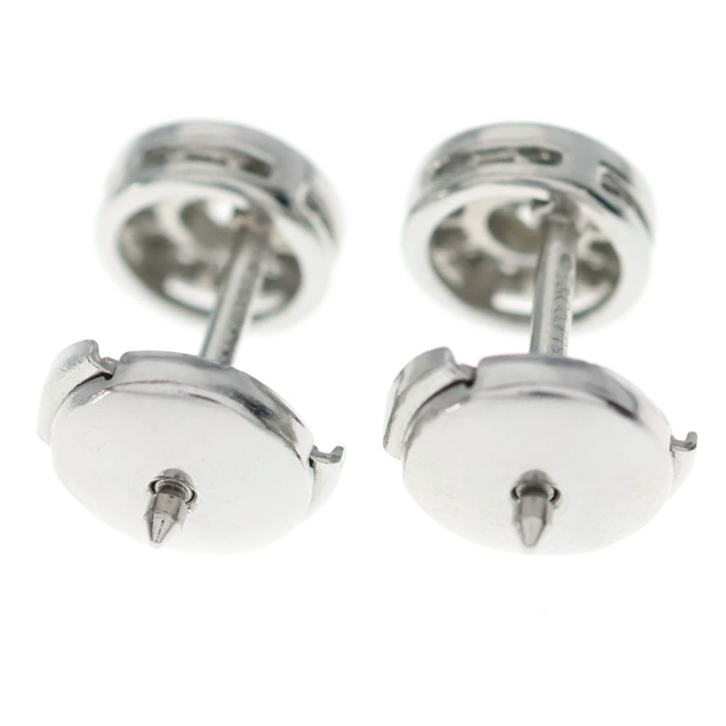 Tiffany & Co Satto Mini Earrings Silver Diamond — view 2