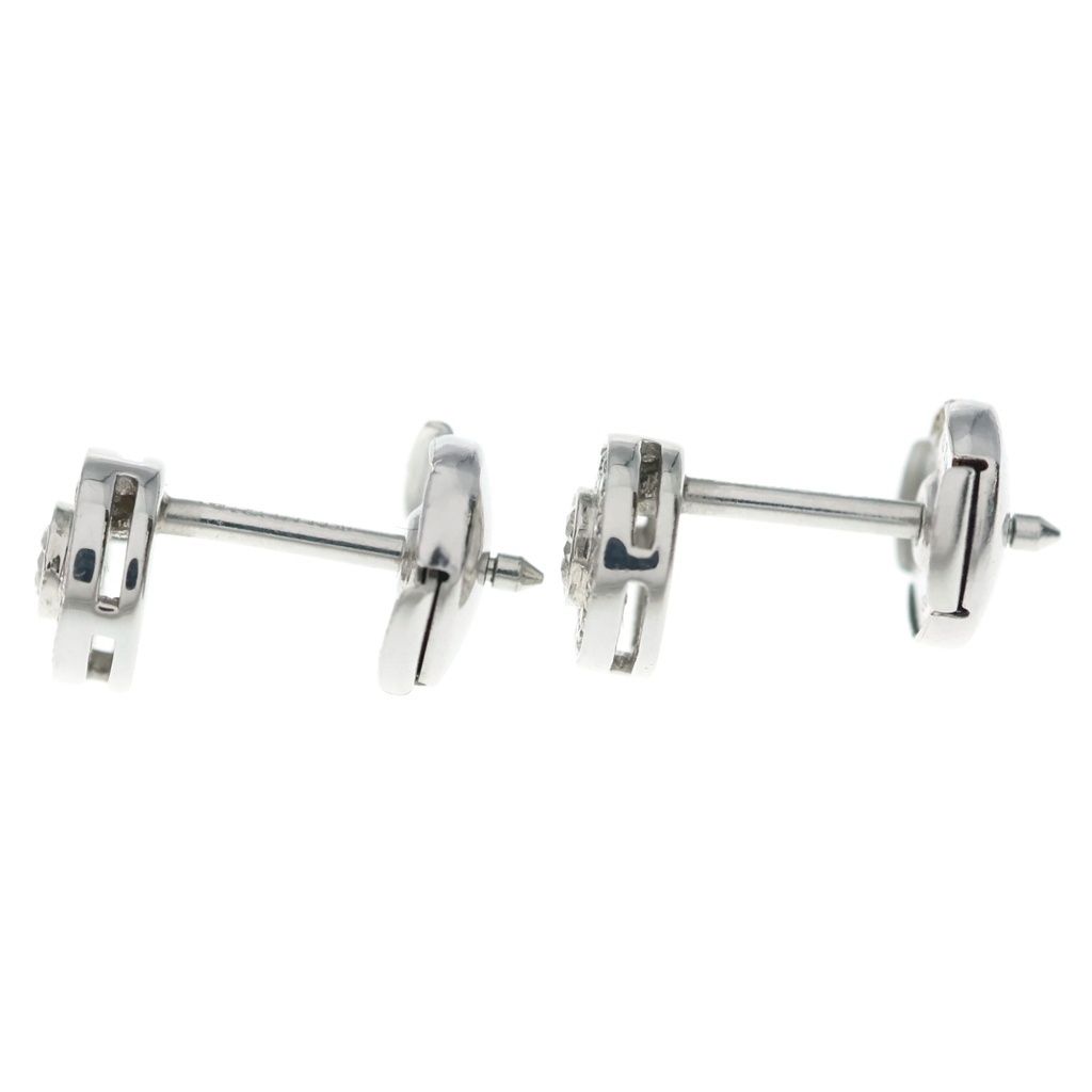 Tiffany & Co Satto Mini Earrings Silver Diamond — view 3