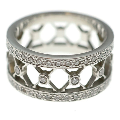 Tiffany & Co Vore Ring Full Eternity Diamond Silver — view 4