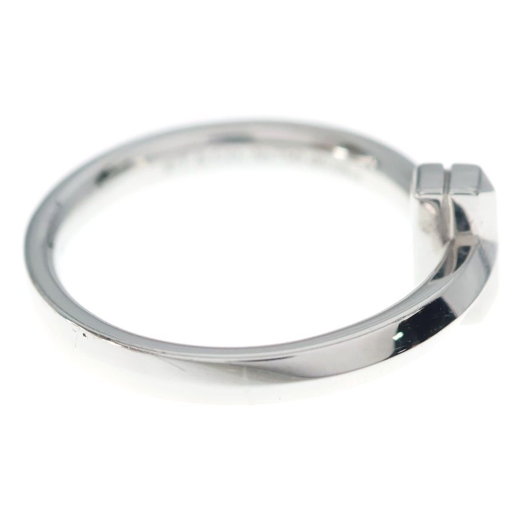 Tiffany & Co T One Narrow Diamond Ring Silver — view 3