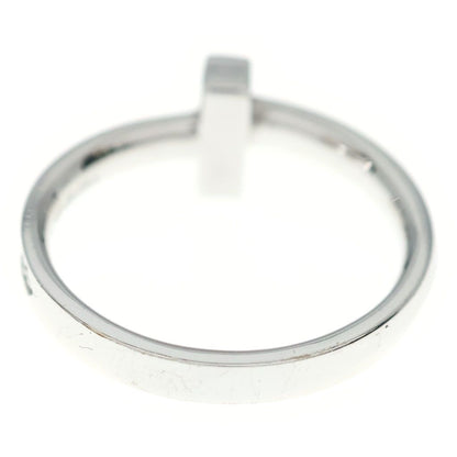 Tiffany & Co T One Narrow Diamond Ring Silver — view 2