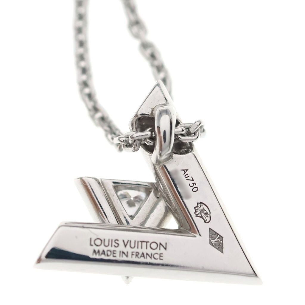 Louis Vuitton LV PM Pendentif Pendant Chain Silver — view 5