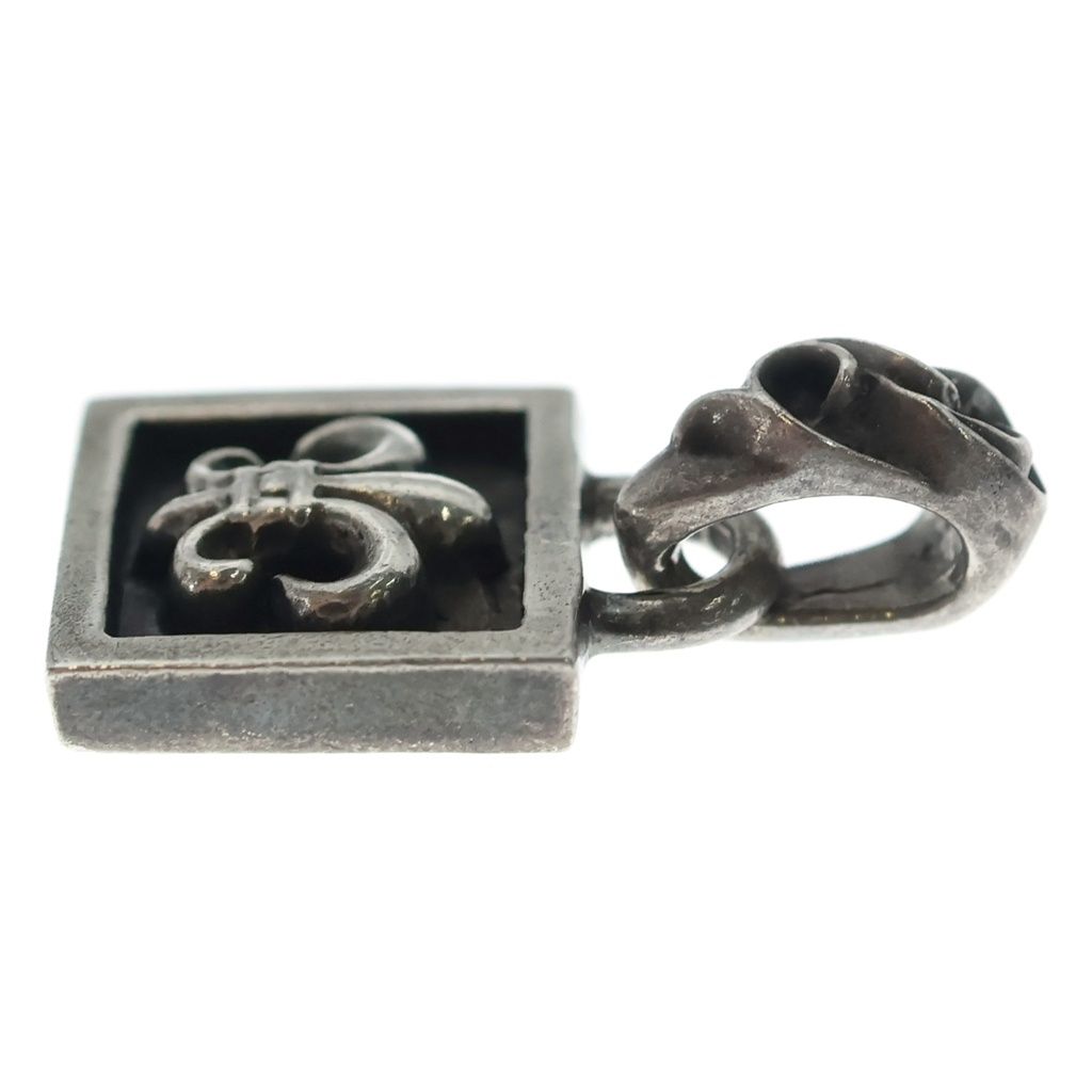 Chrome Hearts Framed BS Fluer BS Flare Charm Pendant Silver — view 3