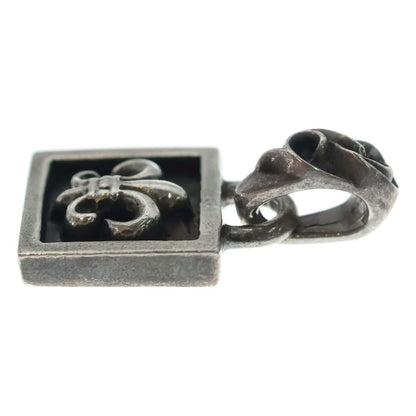 Chrome Hearts Framed BS Fluer BS Flare Charm Pendant Silver — view 3