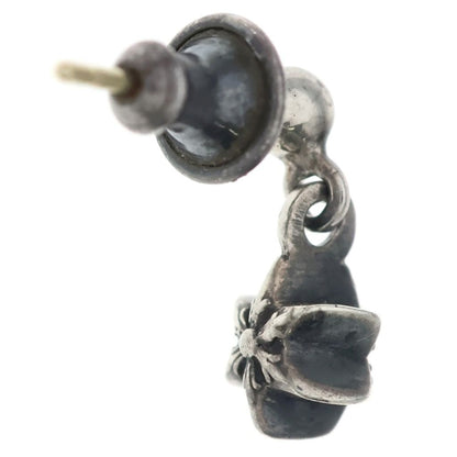 Chrome Hearts Tny Str Drp 1 Tie Nice Tardrop Earrings Silver — view 2