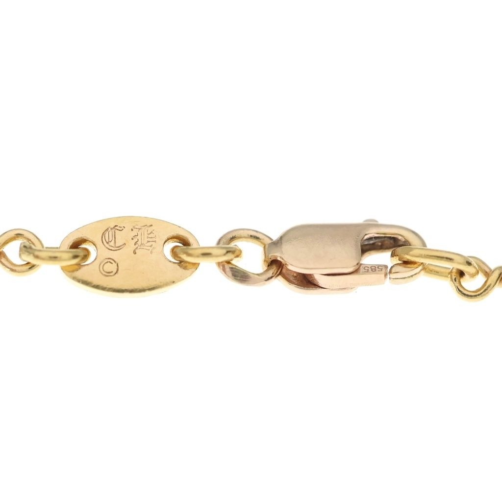 Chrome Hearts 22k Neckchain Twist Chain Necklace Gold — view 5