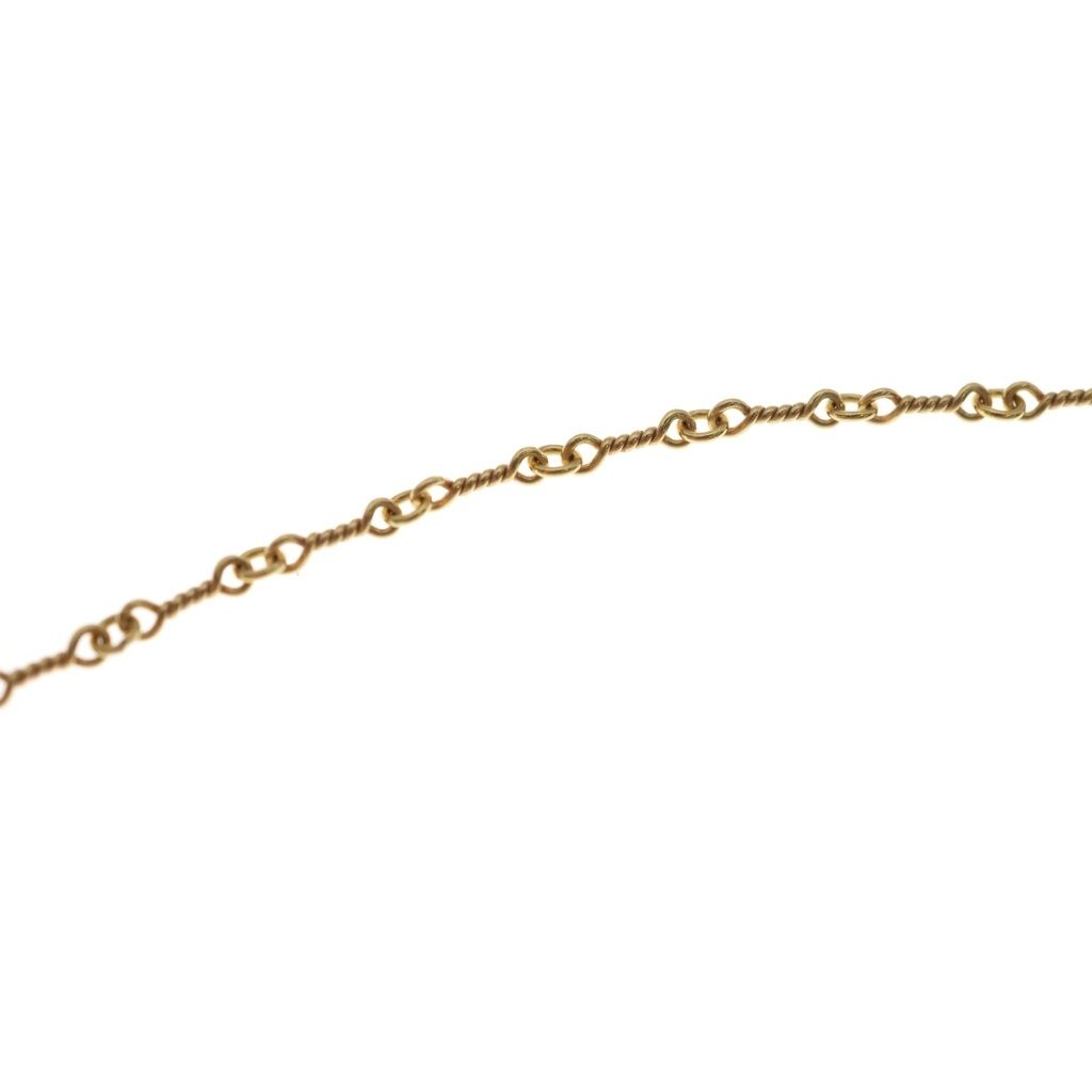 Chrome Hearts 22k Neckchain Twist Chain Necklace Gold — view 4