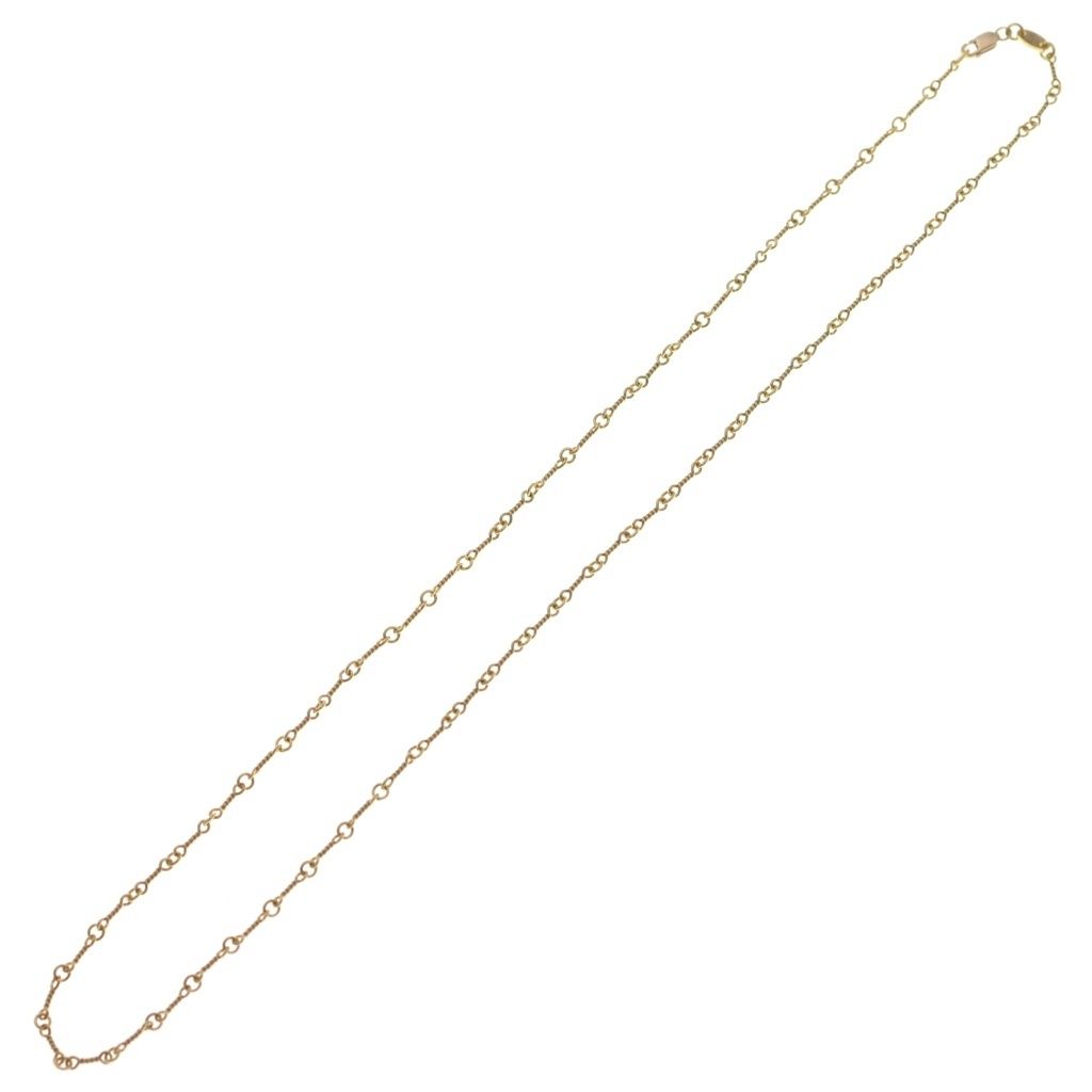 Chrome Hearts 22k Neckchain Twist Chain Necklace Gold — view 2