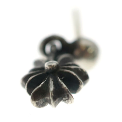 Chrome Hearts Tny CH Pls Tiny CH Plus Drop Earrings Silver — view 5