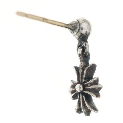 Chrome Hearts Tny CH Pls Tiny CH Plus Drop Earrings Silver — view 2