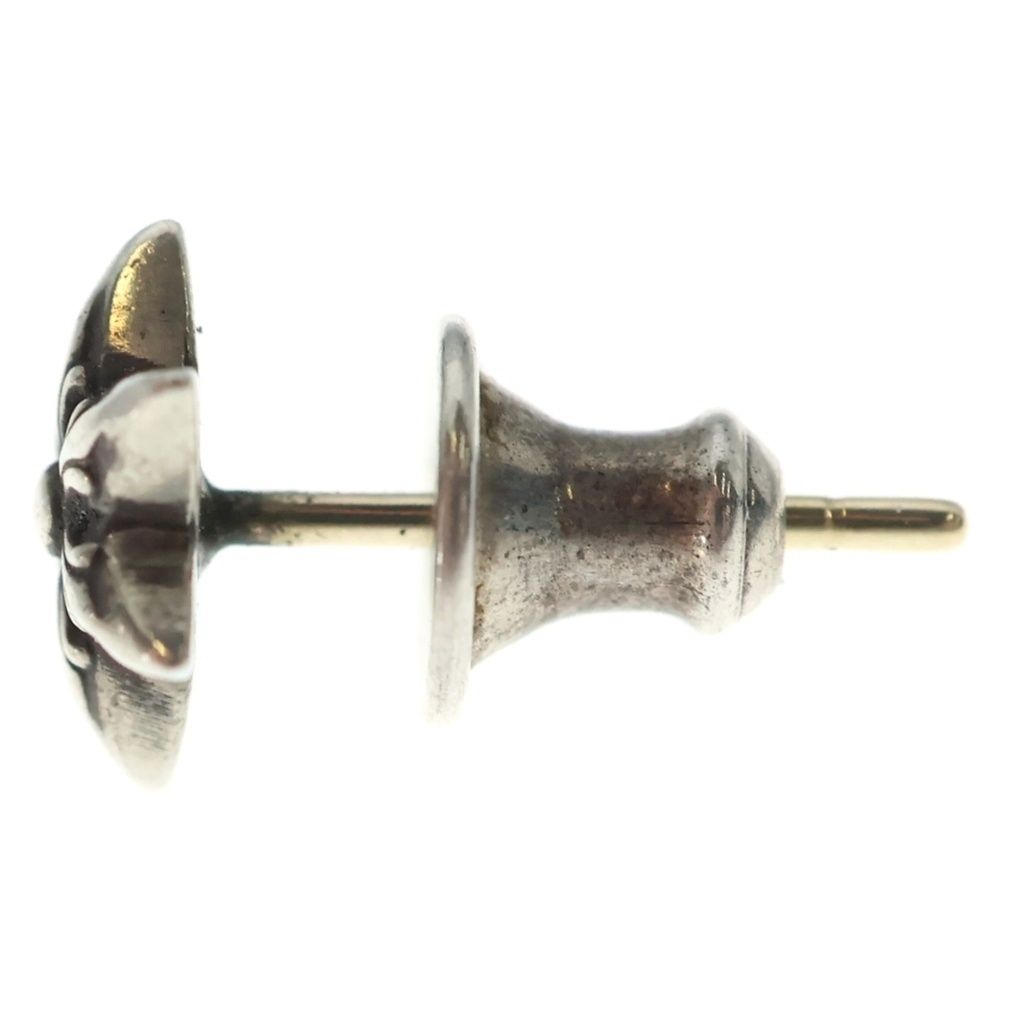 Chrome Hearts CO Star Stud Earrings Silver — view 3