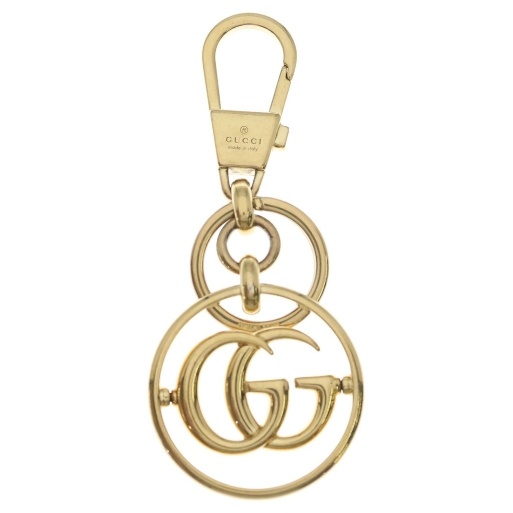 Gucci Double Key Holder Gold with Clip