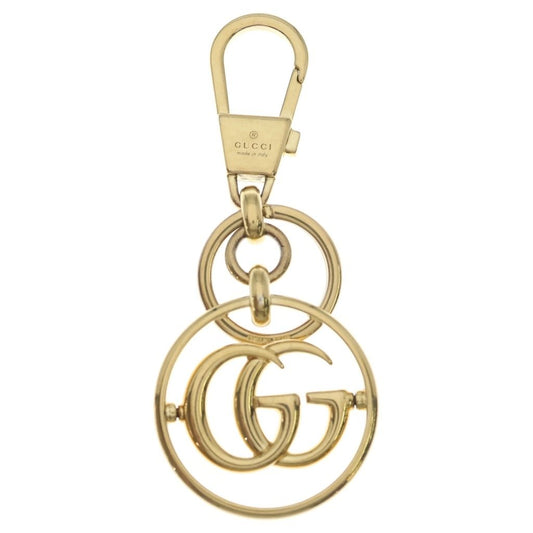 Gucci Double Key Holder Gold with Clip