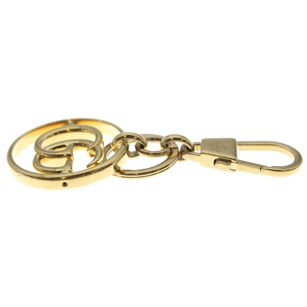 Gucci Double Key Holder Gold with Clip — view 3