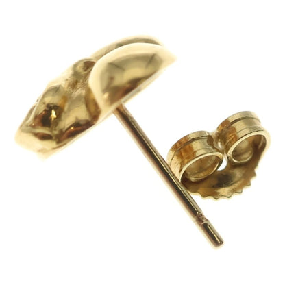 Chrome Hearts 22k Stud Heart Earrings Gold — view 5