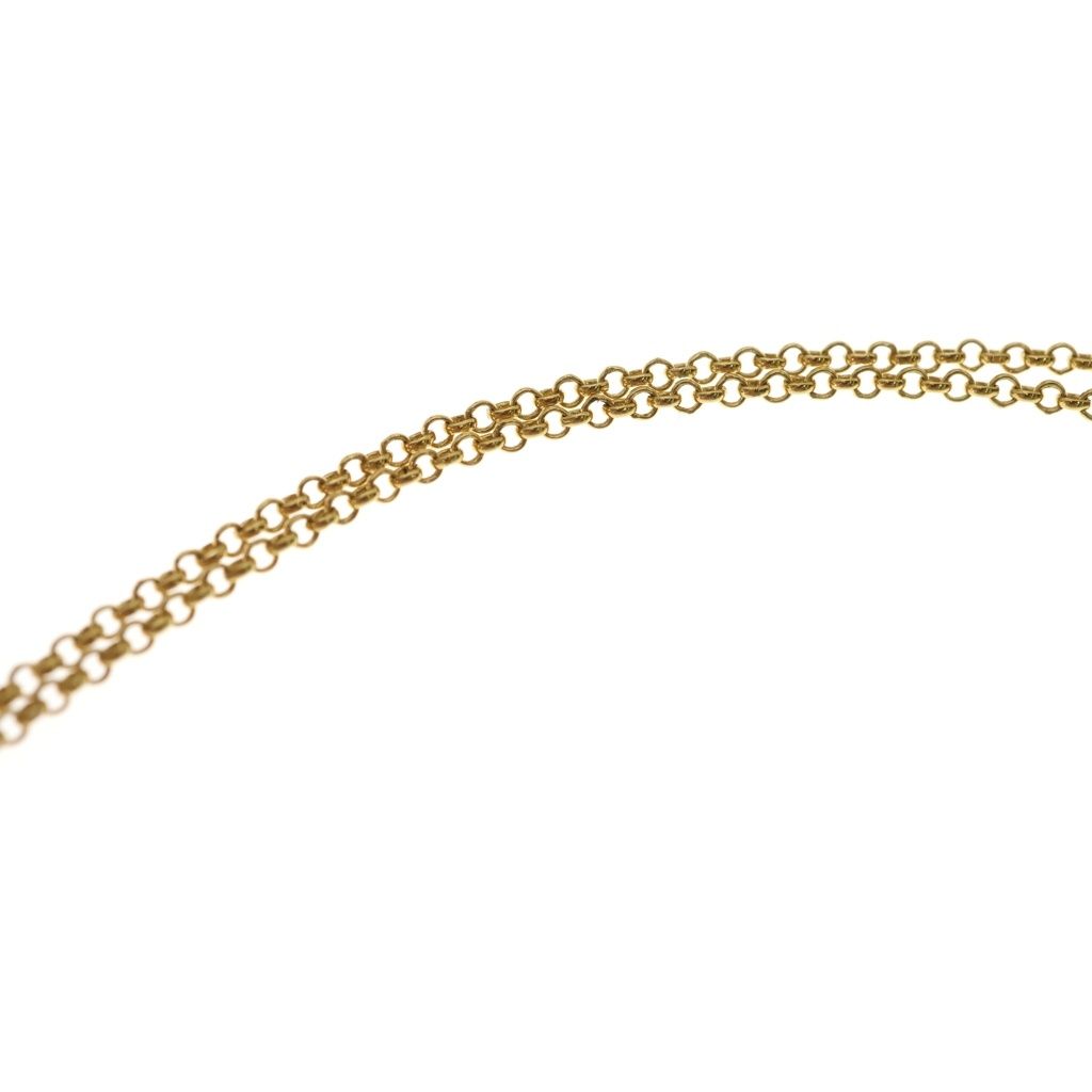 Chrome Hearts 22k Neckchain Roll Chain Necklace Gold — view 4
