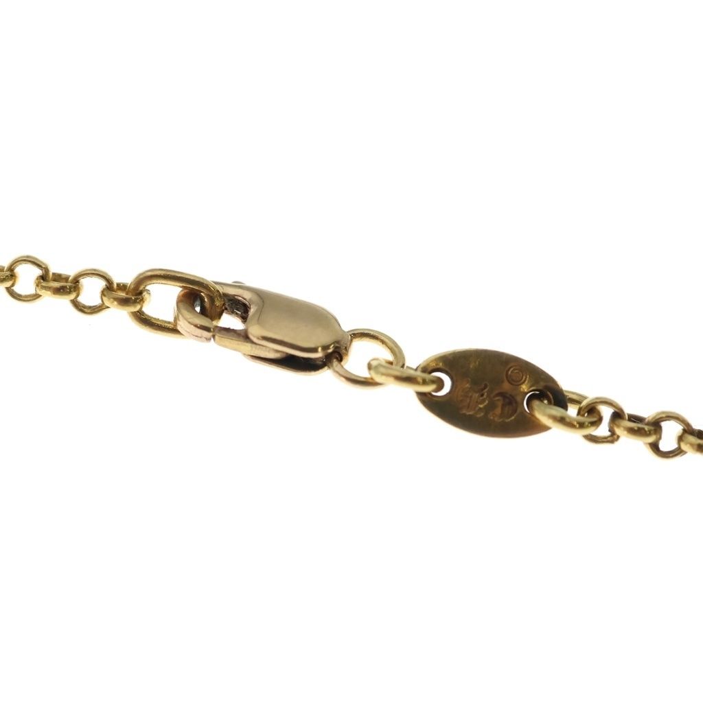 Chrome Hearts 22k Neckchain Roll Chain Necklace Gold — view 3