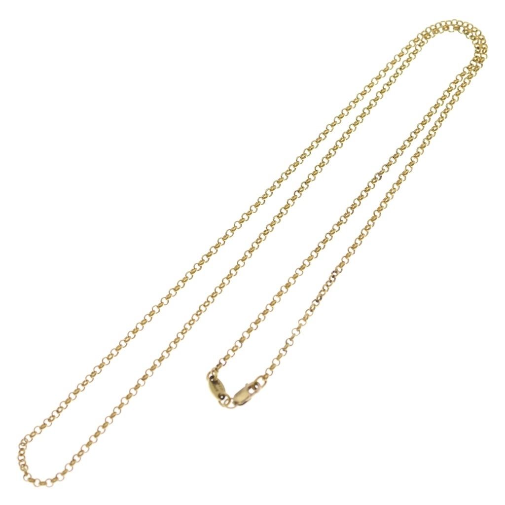 Chrome Hearts 22k Neckchain Roll Chain Necklace Gold — view 2
