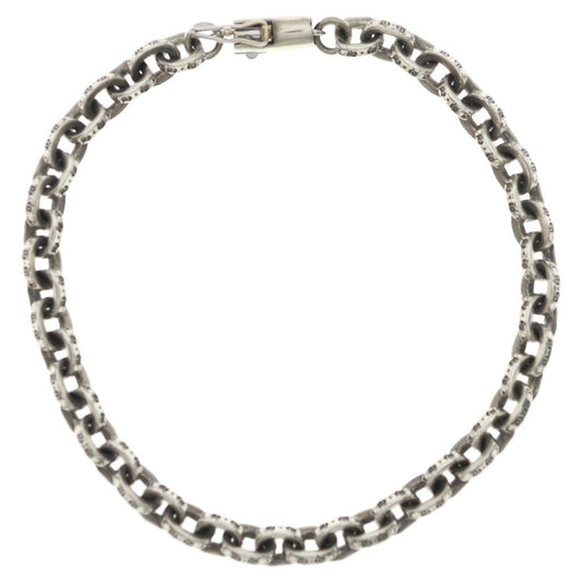 Chrome Hearts Paper Chain Bracelet Silver