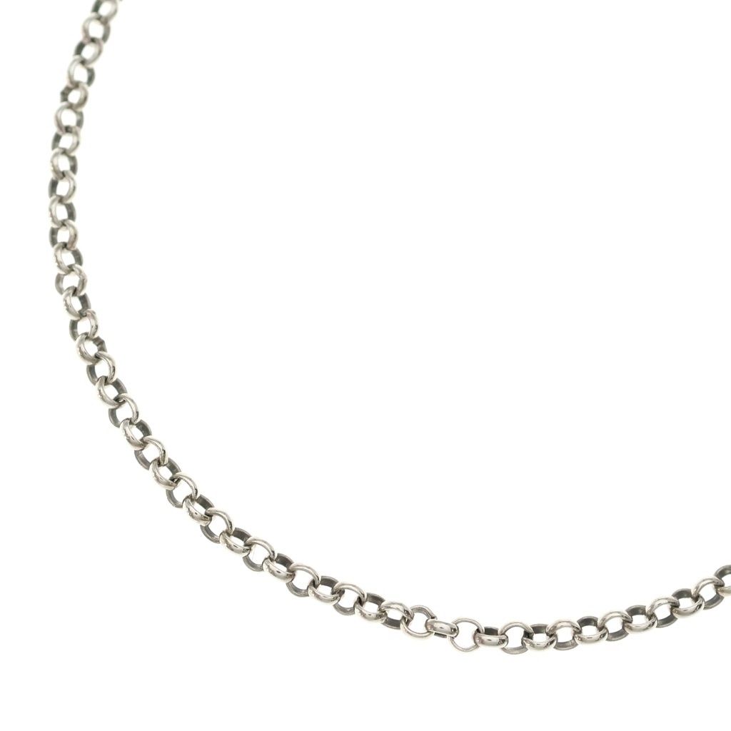 Chrome Hearts Neckchain Roll Chain Necklace Silver