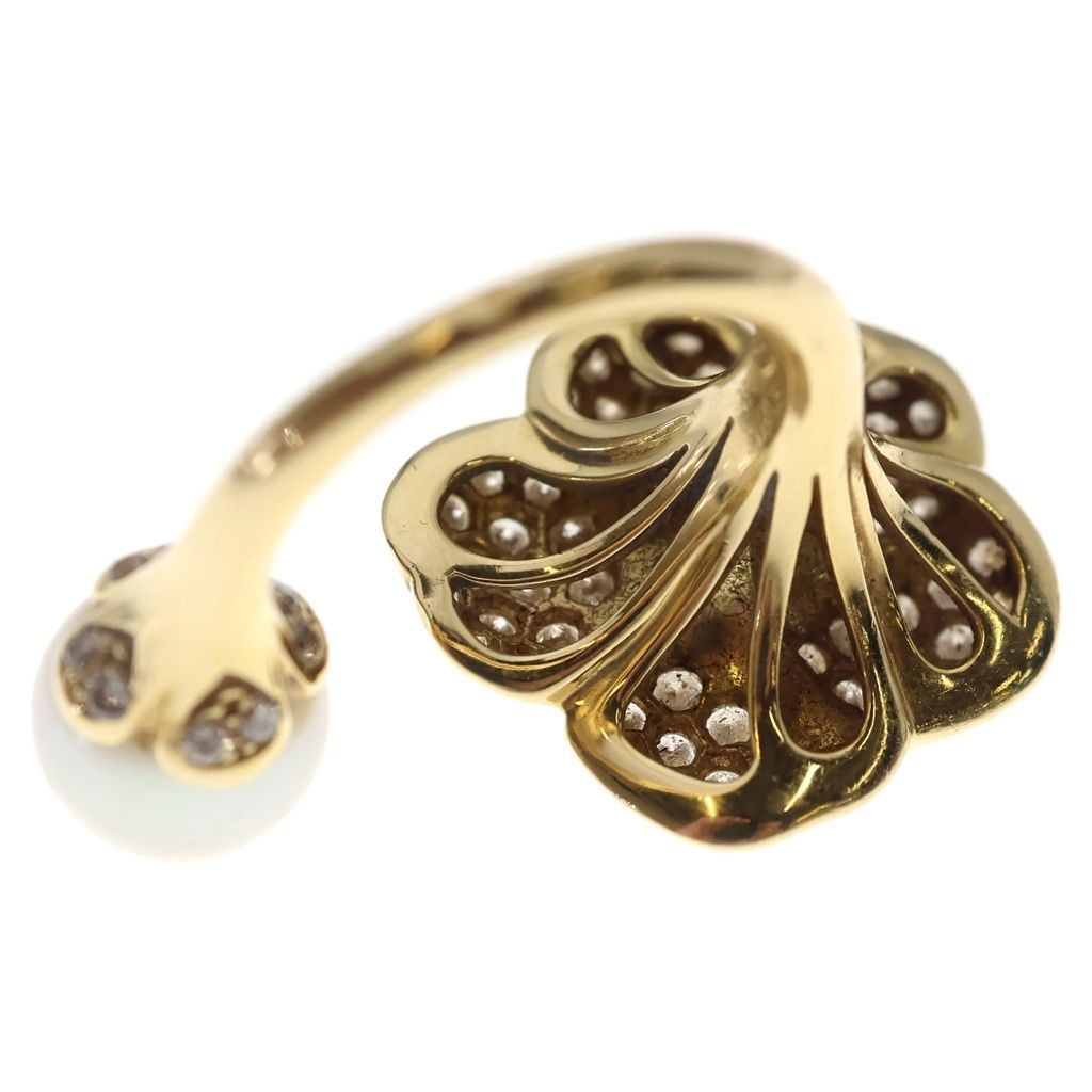 Van Cleef & Arpels Pearl Duo Ring Yellow Gold Diamond mm — view 5