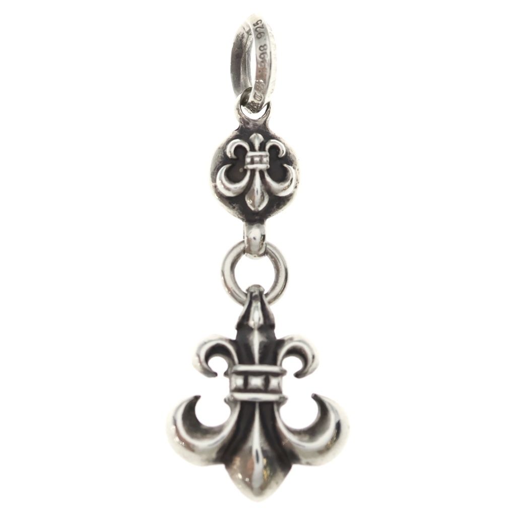 Chrome Hearts BS Fleur 1 Ball BS Flare Charm Pendant Silver — view 2
