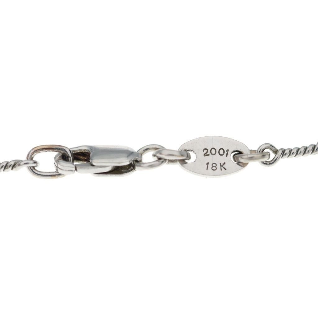 Chrome Hearts Neckchain Twist Chain Necklace White Gold — view 6