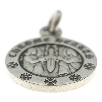 Chrome Hearts Chrm Angl Mdl V2 Angel Medal Charm Pendant Silver — view 5