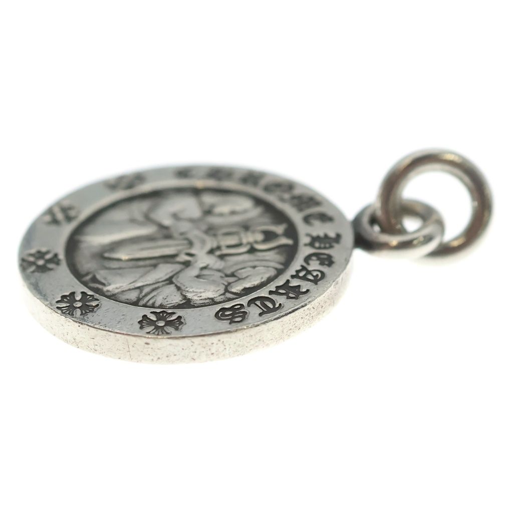Chrome Hearts Chrm Angl Mdl V2 Angel Medal Charm Pendant Silver — view 3