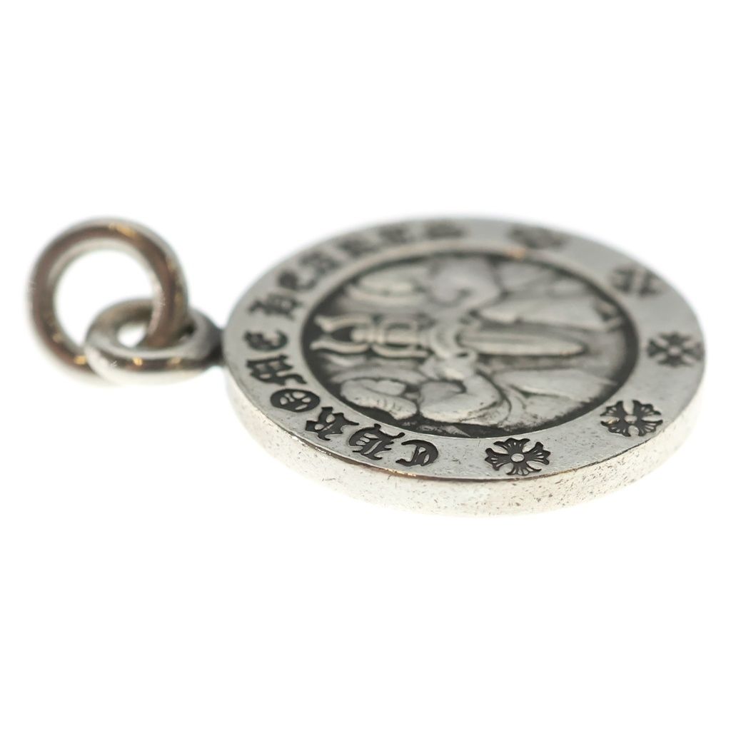 Chrome Hearts Chrm Angl Mdl V2 Angel Medal Charm Pendant Silver — view 4