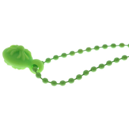 Chrome Hearts Rubber CH Crs Ball 2 Cross Necklace Silicone Green — view 5