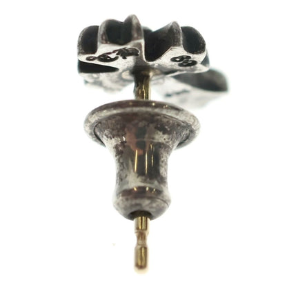 Chrome Hearts CH Crss 2 Fat CH Crossfat Stud Earrings Silver — view 2