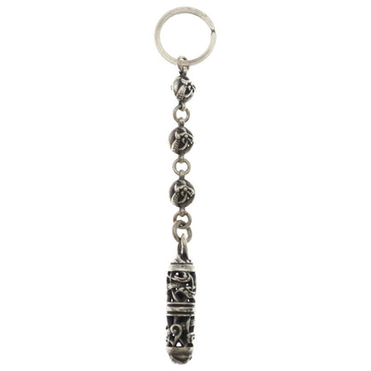 Chrome Hearts Celtic Roller Key Chain Silver Key Holder
