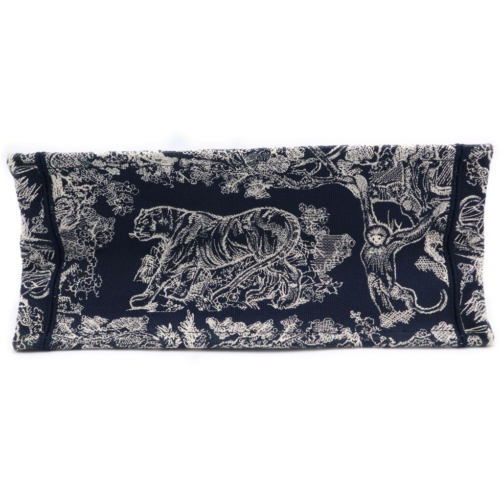 Dior Book Tote Toile de Jouy Canvas Navy — view 4