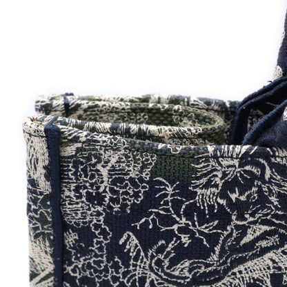 Dior Book Tote Toile de Jouy Canvas Navy — view 6