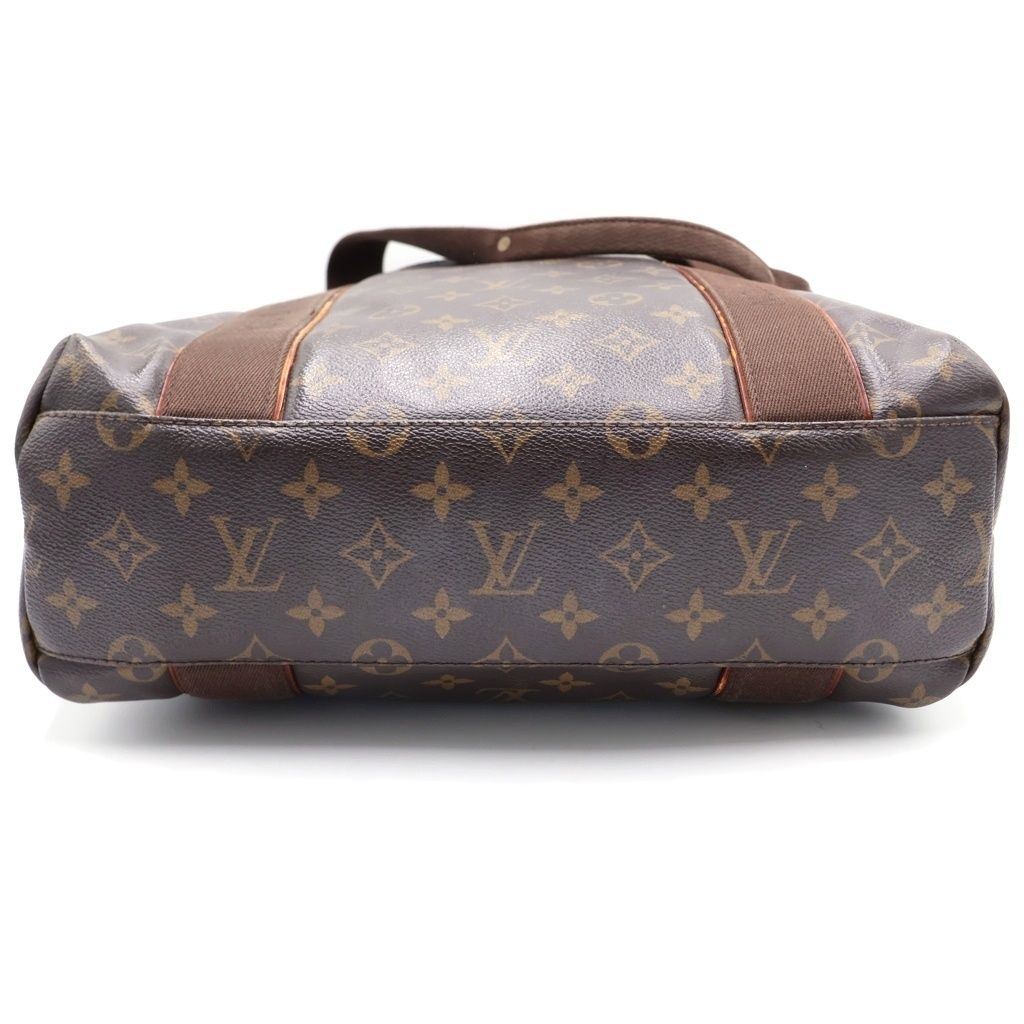 Louis Vuitton Monogram Cover Boble Tote Brown Leather Gold — view 4