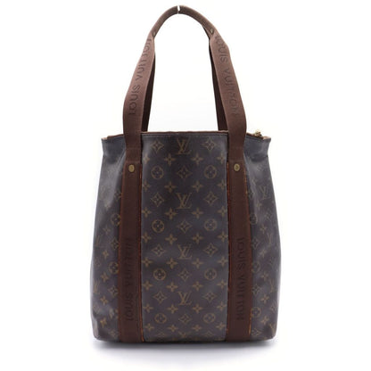 Louis Vuitton Monogram Cover Boble Tote Brown Leather Gold — view 2