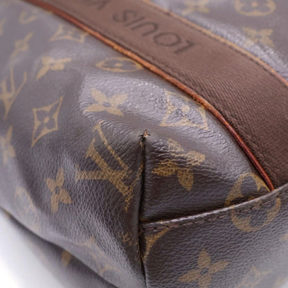 Louis Vuitton Monogram Cover Boble Tote Brown Leather Gold — view 5