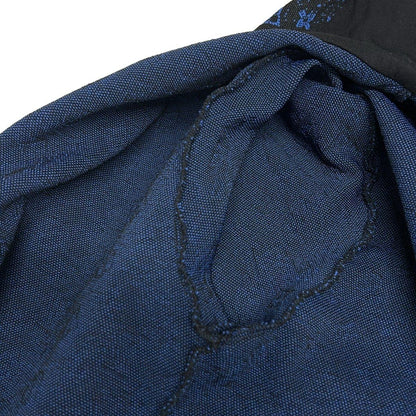 Louis Vuitton Hoodie L Monogram Zip Sle Jacquard Black Blue — view 9