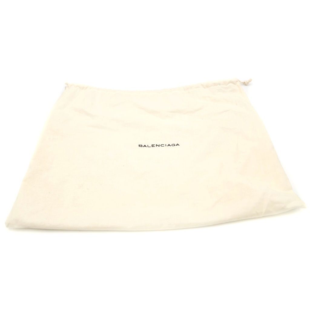 Balenciaga the St 2-Way Shoulder Bag Ivory White Leather Gold — view 7