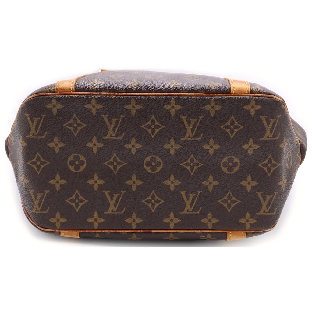 Louis Vuitton Monogram Sac Shopping Brown Tote — view 4
