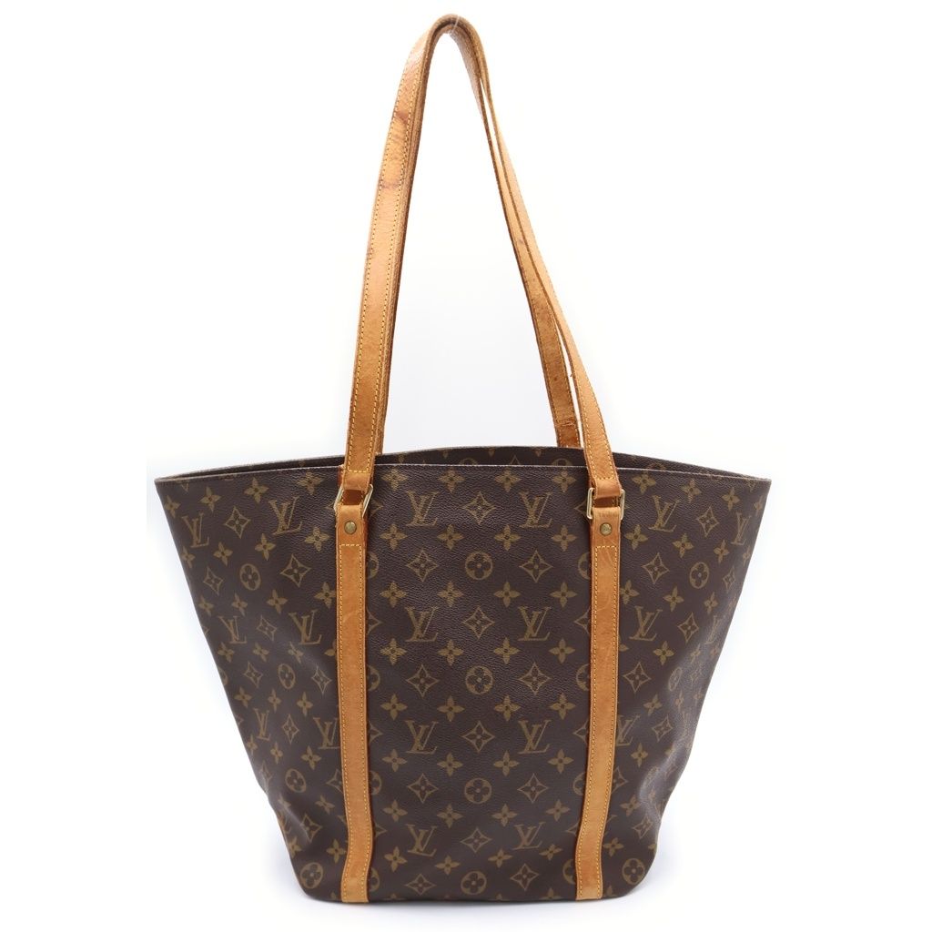 Louis Vuitton Monogram Sac Shopping Brown Tote — view 2