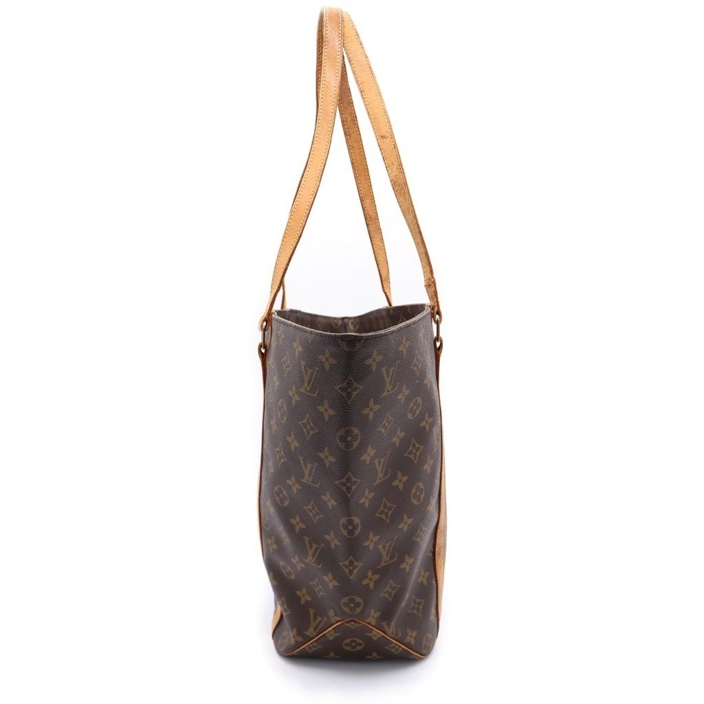 Louis Vuitton Monogram Sac Shopping Brown Tote — view 3